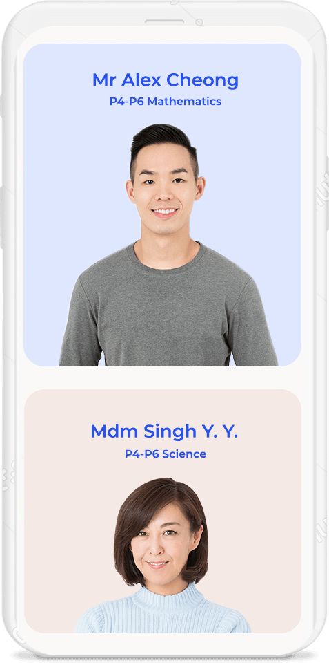 Use the app to see our tutors’ availability in real time
